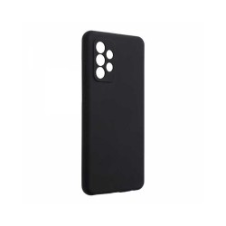 Funda de Silicona con Marco de Cámara para Samsung Galaxy A52 5g Negro